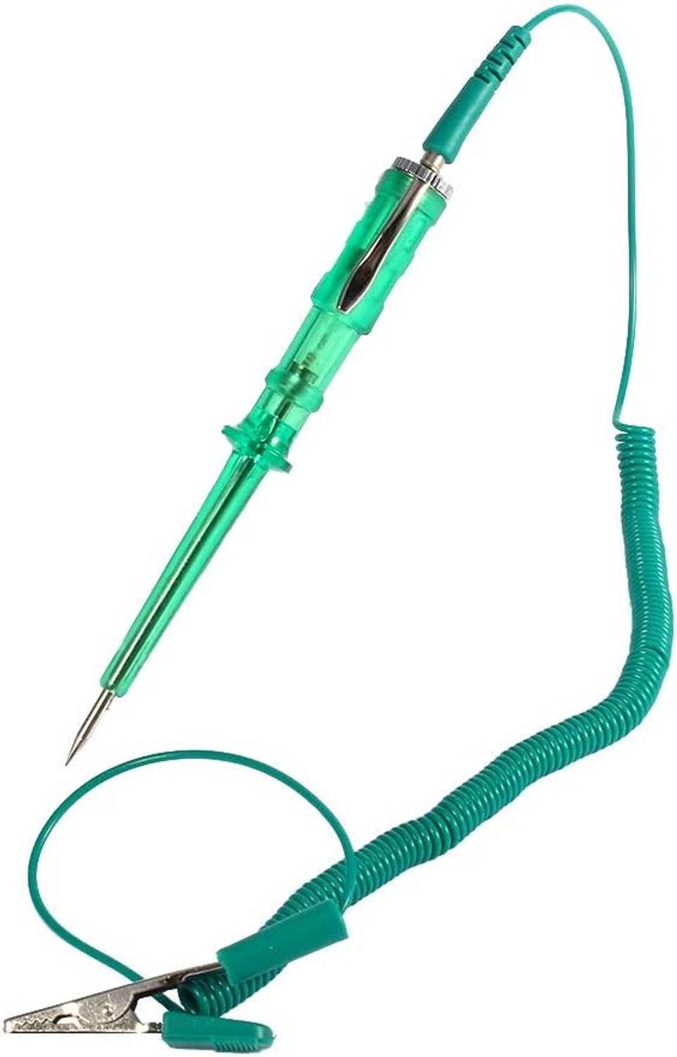 Stroomcirkeltest-gloeilamp, zelfauto-voertuig-stroomcirkelteststift-potlood DC 6 V 12 V 24 V gloeilampspanning (groen)