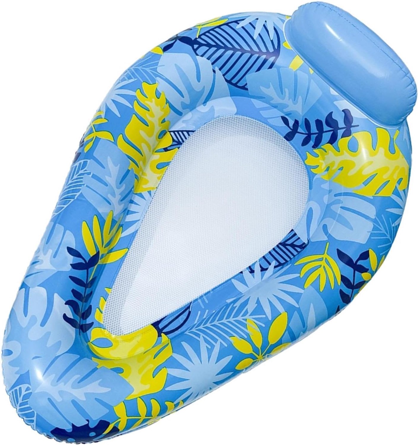 Opblaasbare waterstoel - flexibele drijvende hangmat, recreatie meer