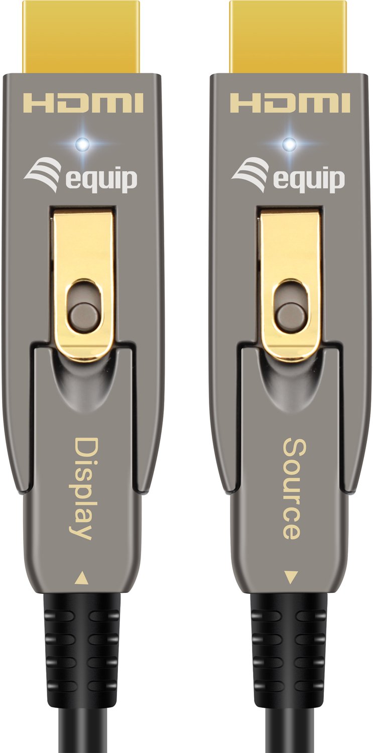 Equip Câble HDMI Type-A vers Type-D 15 m Noir