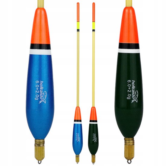 Set van 8 Waggler dobbers met verstelbaar loodgewicht — afbeelding 3