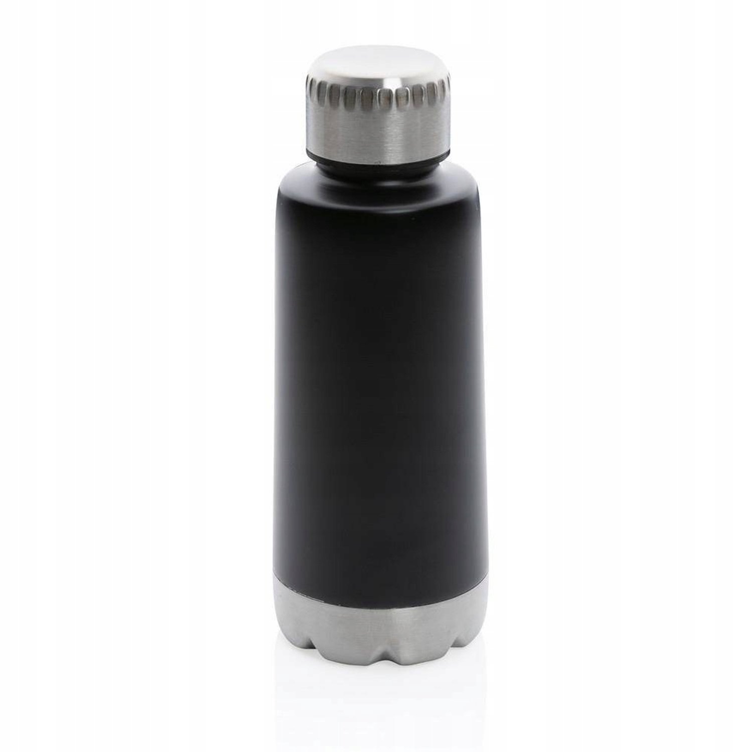 Merkloze Sportfles 350ml - Thermisch, Roestvrij Staal, Zwart