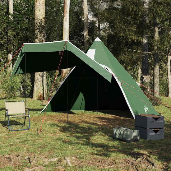 vidaXL - Tipitent - 5-persoons - waterdicht - groen van Vidaxl — afbeelding 3