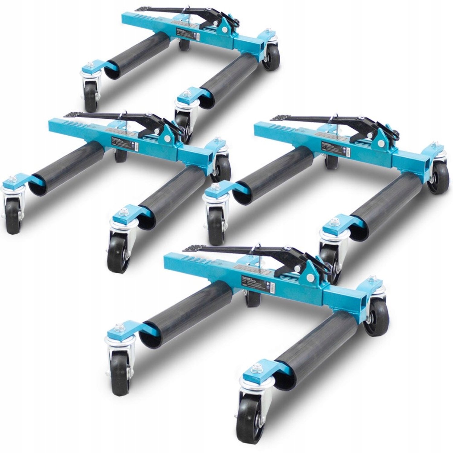 4x Autohulp Rol met Mechanische Krik - 2240kg
