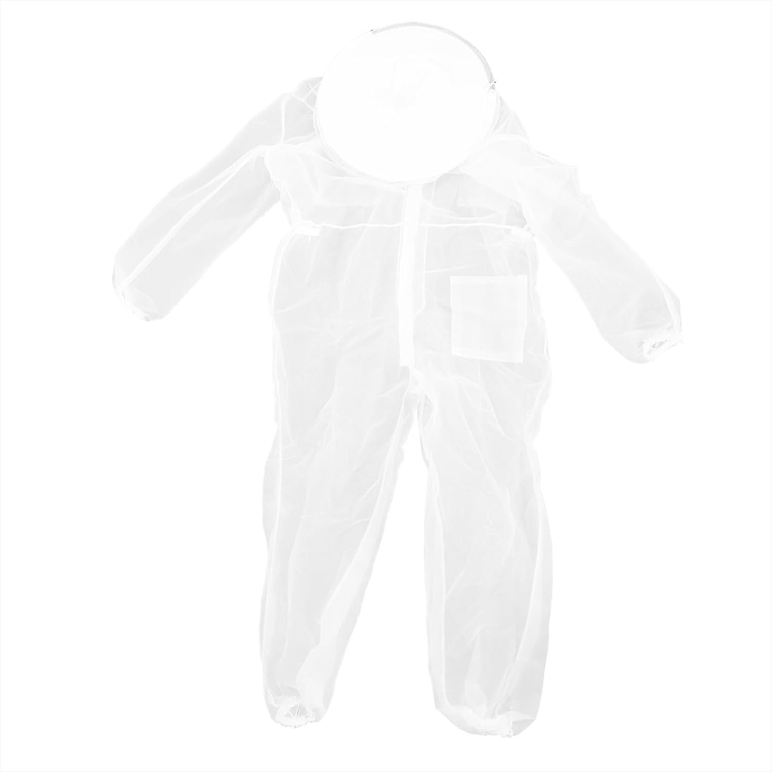 Bijenpak Jas Steekbestendig Professioneel Bijenjack Anti Bijten Transparant Uit één stuk Nylon Mesh Bijenteeltpak Bijenkleding Kledingbenodigdheden (Xl) (XL)