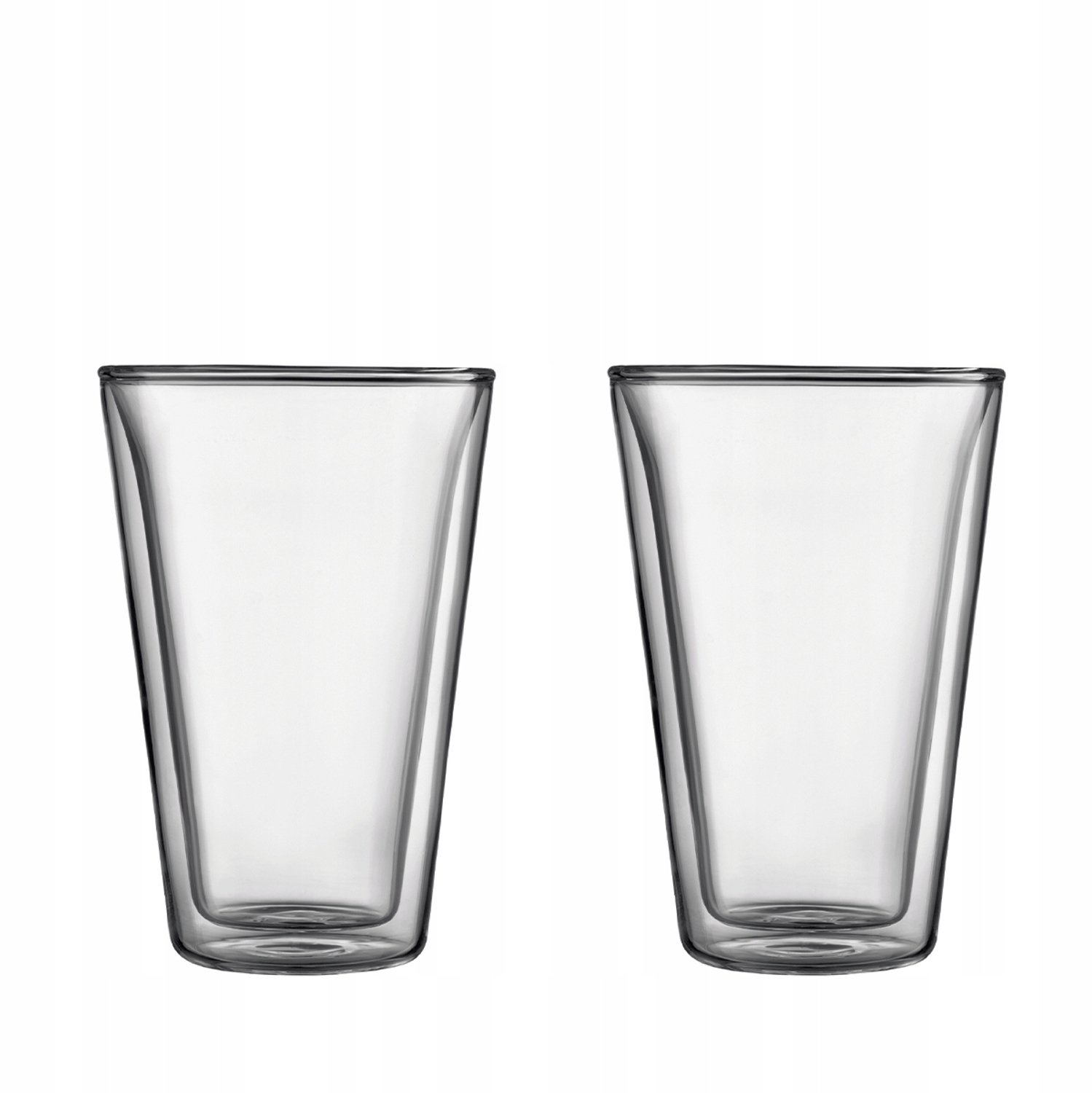 Bol.com Bodum Canteen Dubbelwandige Glazen 2 stuks 0.4L Transparant aanbieding