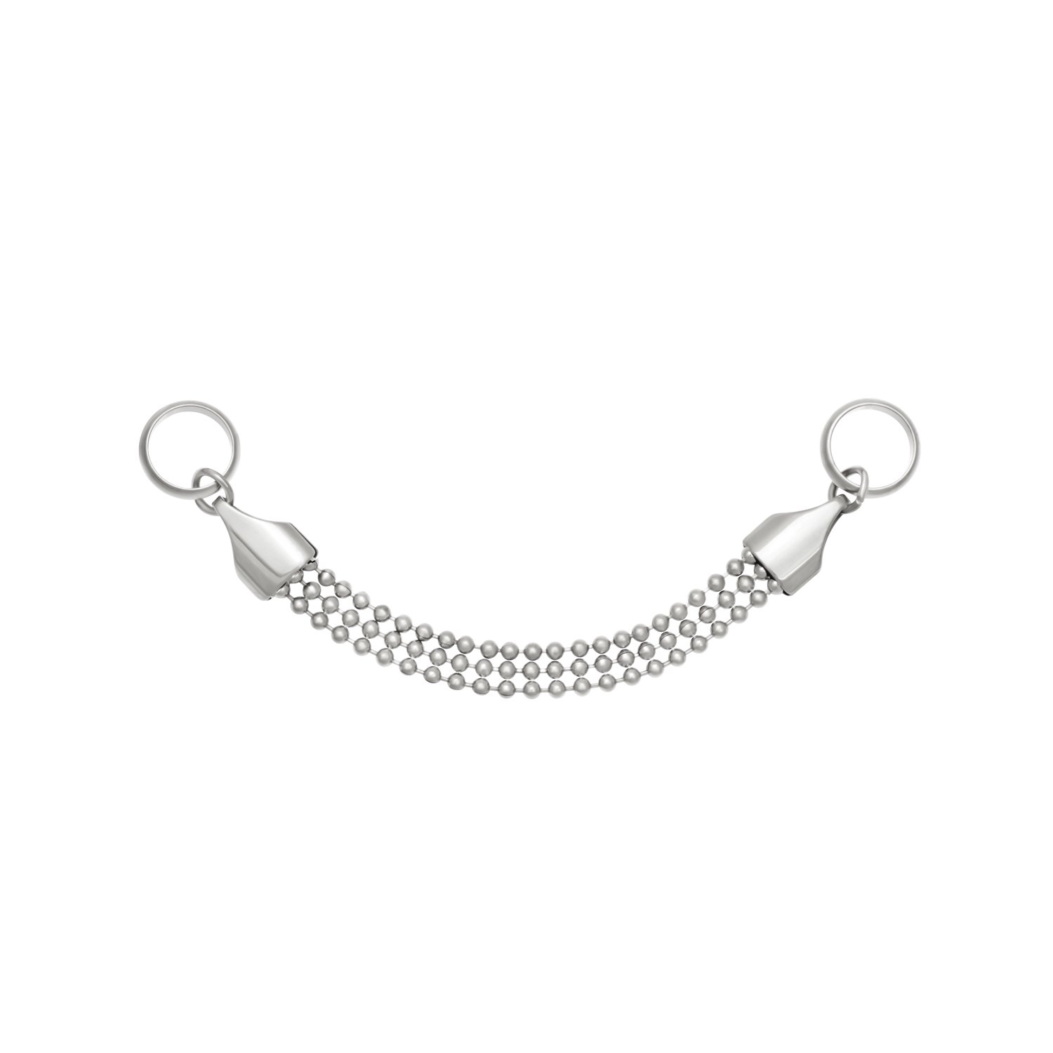 iXXXi Connect Ketting Alora 7.5 cm | Zilver