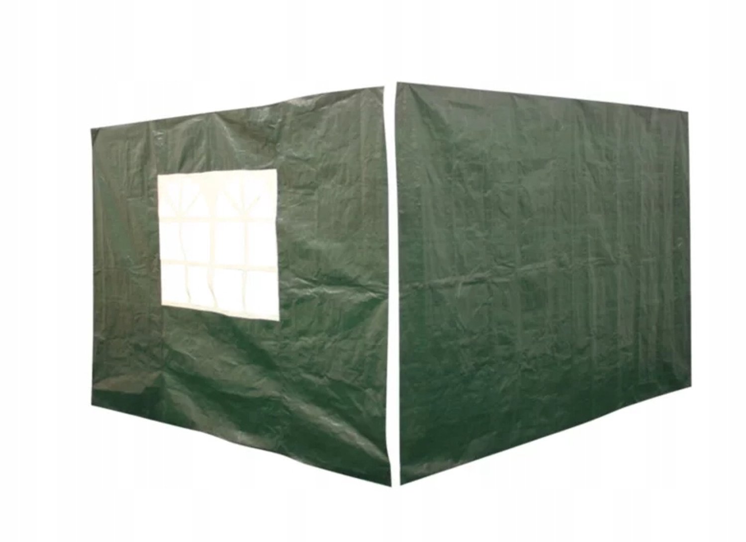 Groene Paviljoonzijwanden 3x3m (2 stuks)