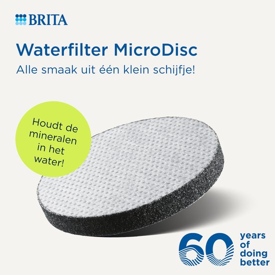 BRITA filterpatronen - Waterfilter - MicroDisc - Waterfilterpatronen - 3-Pack - Voordeelverpakking van BRITA — afbeelding 4