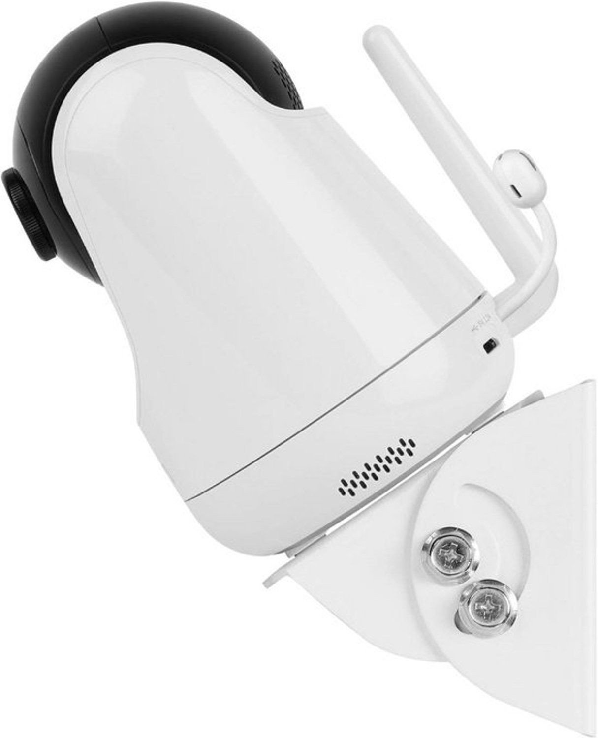 Verstelbare muurhouder voor babyfooncamera - Universele hoekbevestiging - Wit