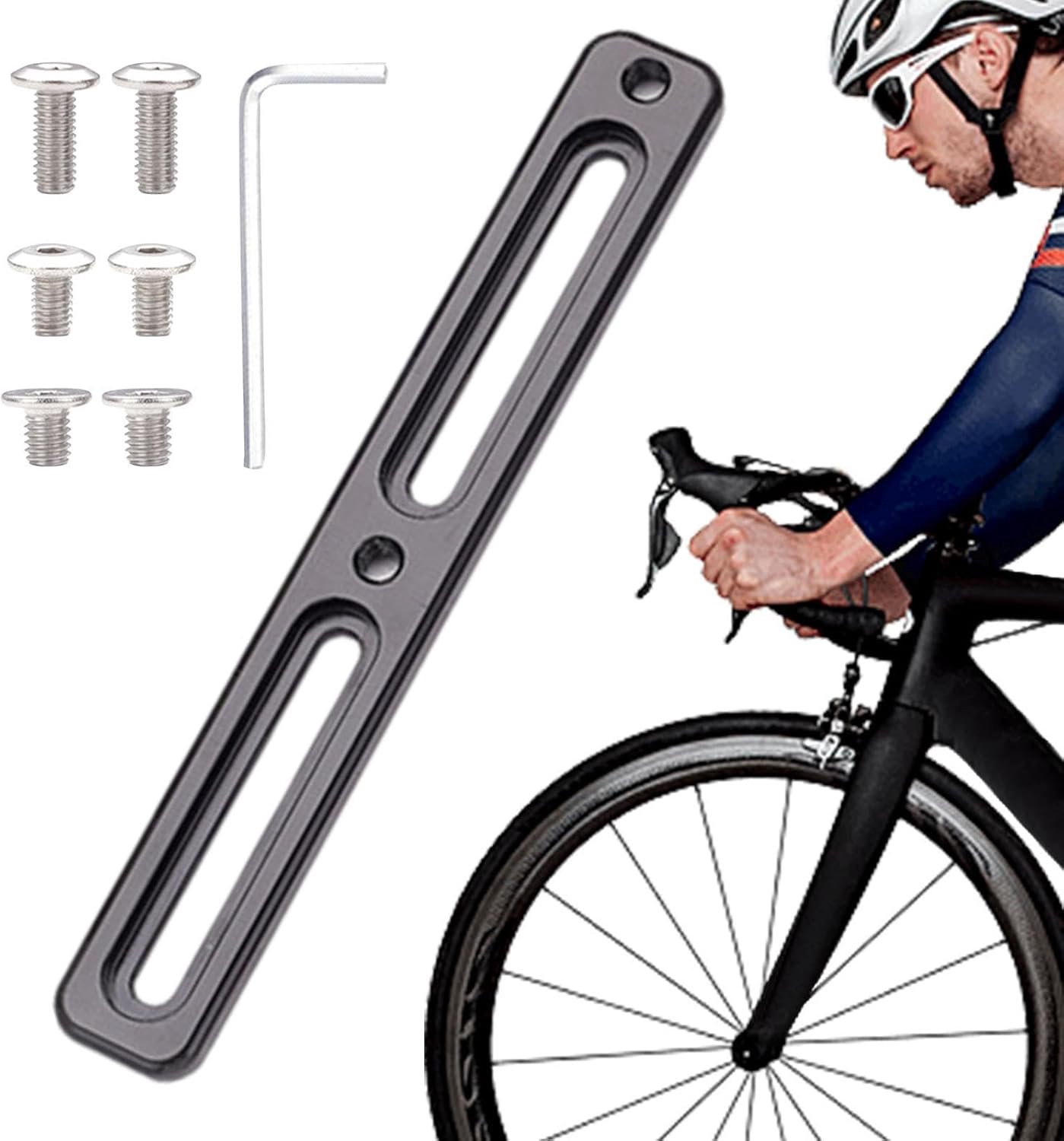 Rafie Deurhouder-adapter van aluminiumlegering, bevestigingsbasis voor