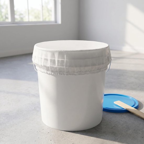 12 Stuks Delige Verfzeefset met Fijnmazige Nylon Filterzakken Elastische Top voor Scheurbestendig Te Gebruiken voor Professioneel Zelf Schilderen — afbeelding 3