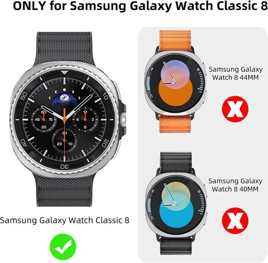 4 + 4 stuks beschermhoes 46 mm voor Samsung Galaxy Watch 8 Classic displaybescherming, krasbestendig PC beschermhoes + HD displaybescherming van gehard glas voor Galaxy Watch 8 46 mm (zwart — afbeelding 5