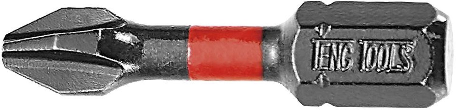 Teng Tools Slagbits PH2 30mm 1/4" 5 Stuks