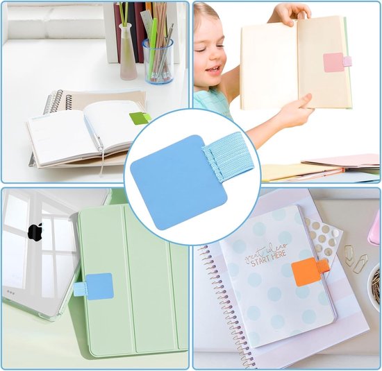 12 stuks Leuchtturm pennenlus, zelfklevend, vuurtoren, penhouder, boek, kleur pennenhouder, notitieboek, voor notitieboeken, mappen en planner — afbeelding 3