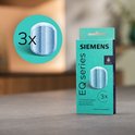 Siemens EQ serie verpakking met 3 ontkalkingstabletten.