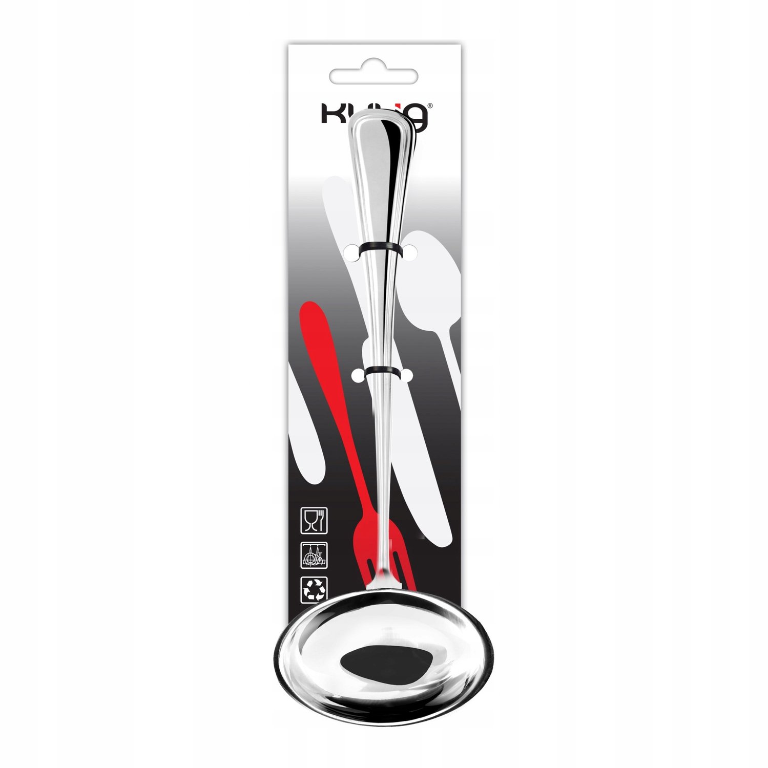 Kulig London Sauslepel 17,5 cm RVS