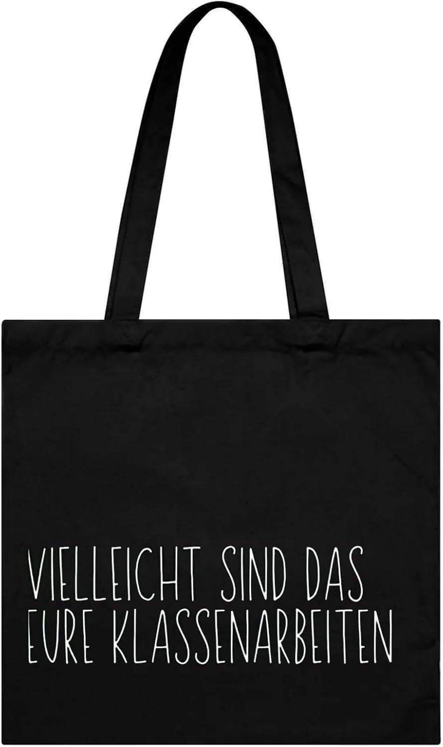 Unieke Jute Tas voor Leraren - Humoristische Cadeau Tas 35x40cm - Praktisch en Duurzaam Geschenk voor Docenten