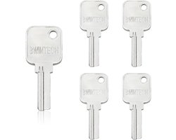 Bwintech 5 pcs Dimple key empty suitable for Bwintech brand 70mm and 70mm plus Cylinder Lock only - ShopVlot
