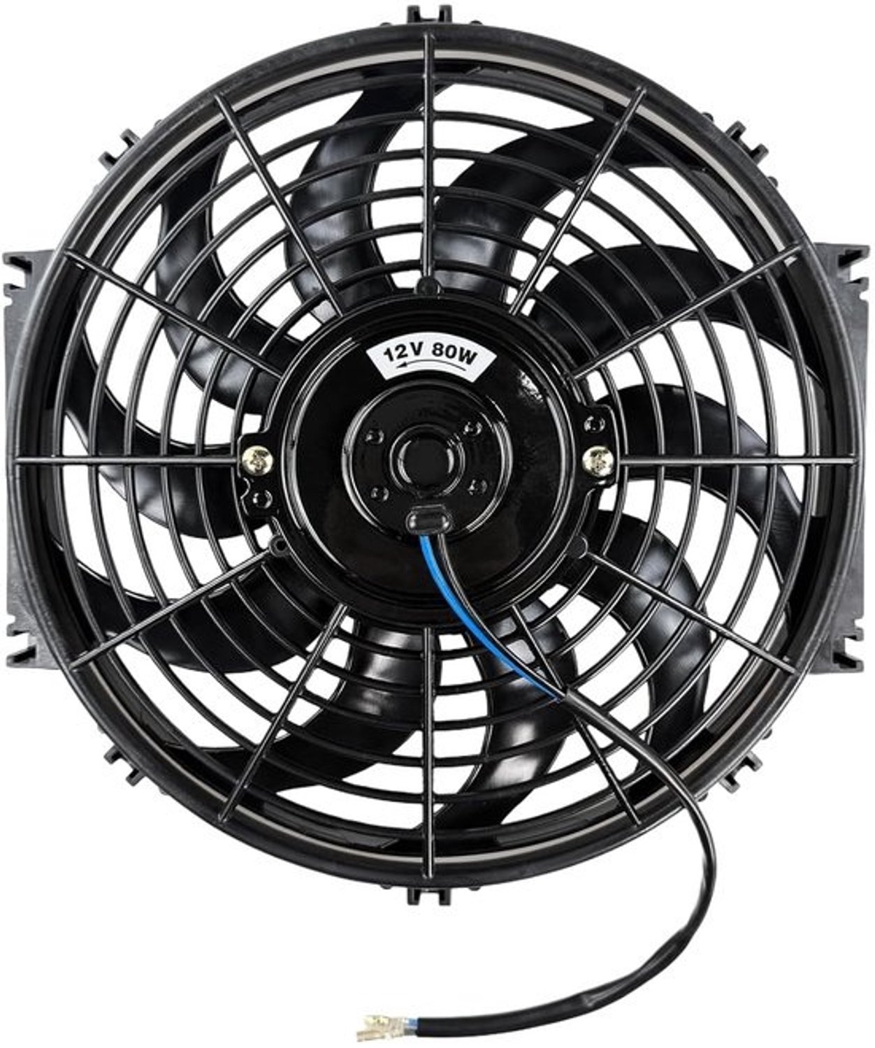 Universele radiatorventilator - 12 inch, 80 W, push-pullmotor - Voor auto’s en voertuigen