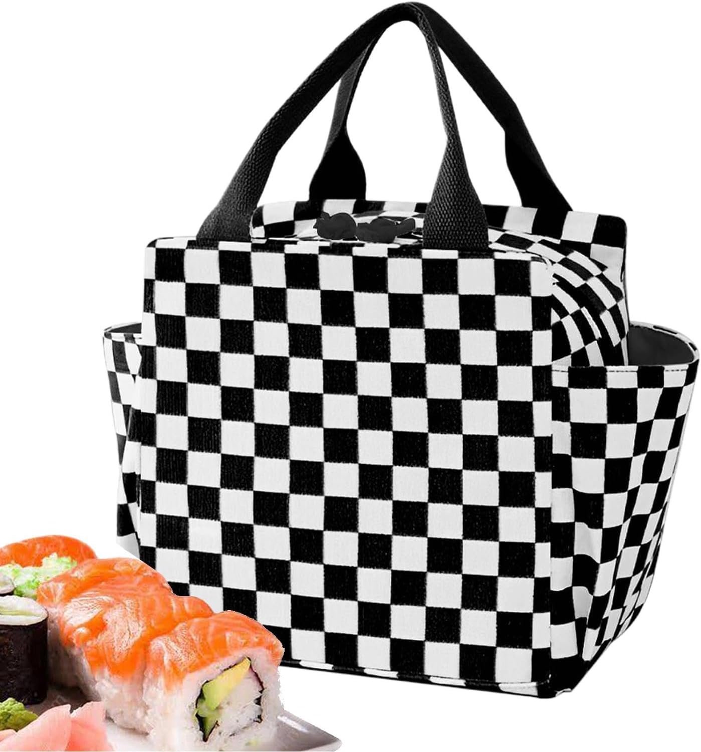 Générique Geïsoleerde lunchbox, draagbare herbruikbare voedselopslag, capaciteit met ritssluiting, geïsoleerde lunchtas, voor vrouwen, voorbereiding, mannen, werk, reizen