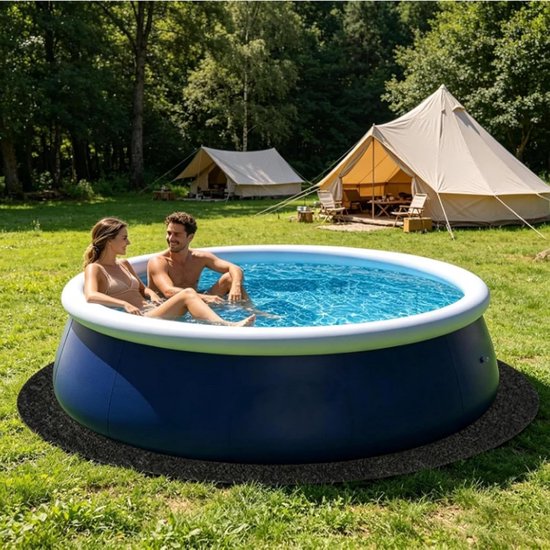Pool Liner Pad verdikte perforatiebestendige vilten voering — afbeelding 2