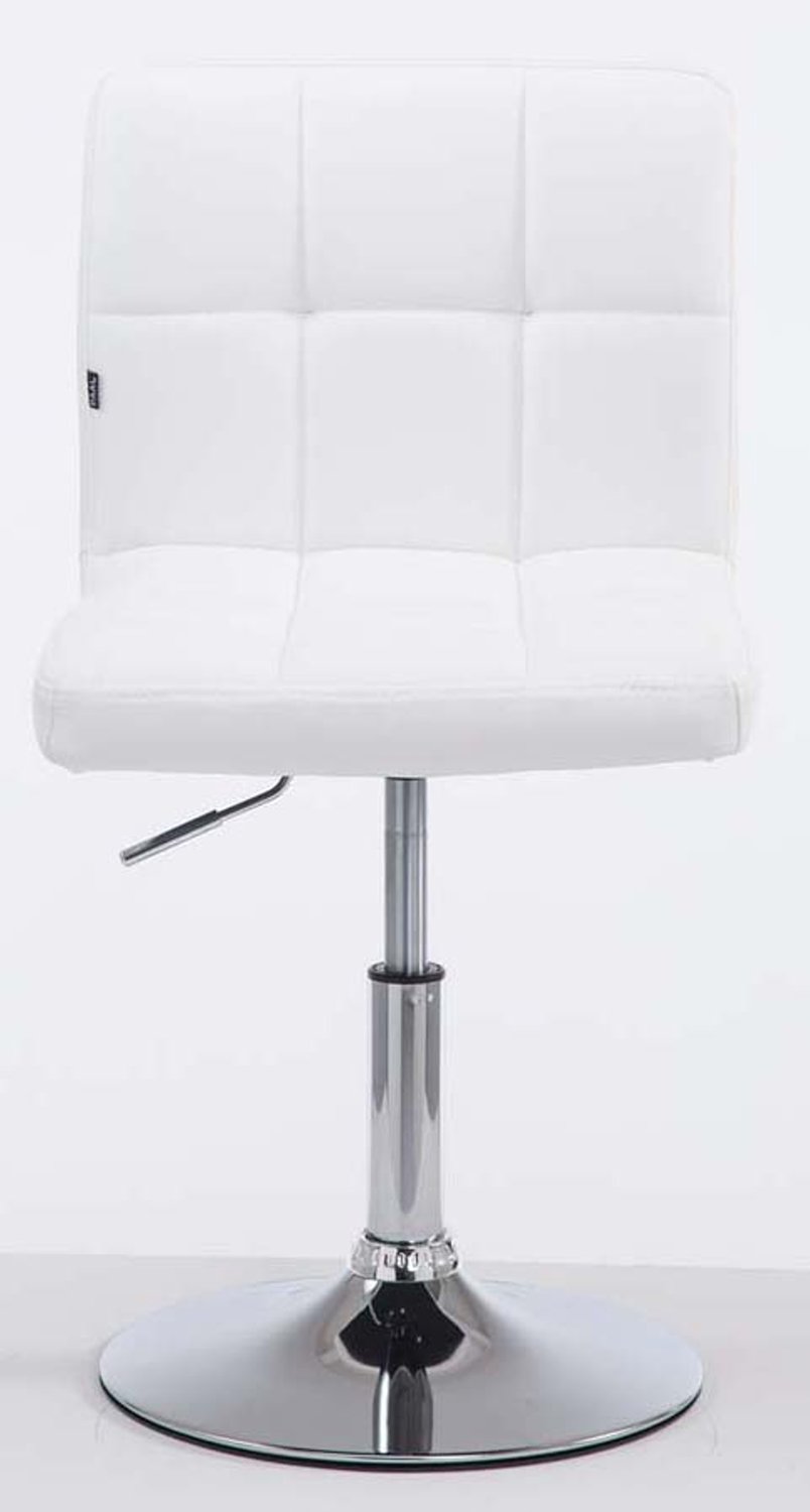 Ligbed - Set van 2 - Verstelbaar - Kunstleer - Wit