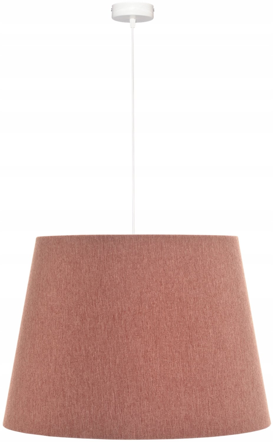 Hanglamp Kegel Kap 34x44cm E27 Vuilroze - Stijlvolle Verlichting