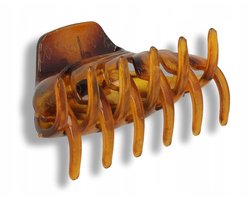Chique Haarclip met Bloemendessin - Merkloos