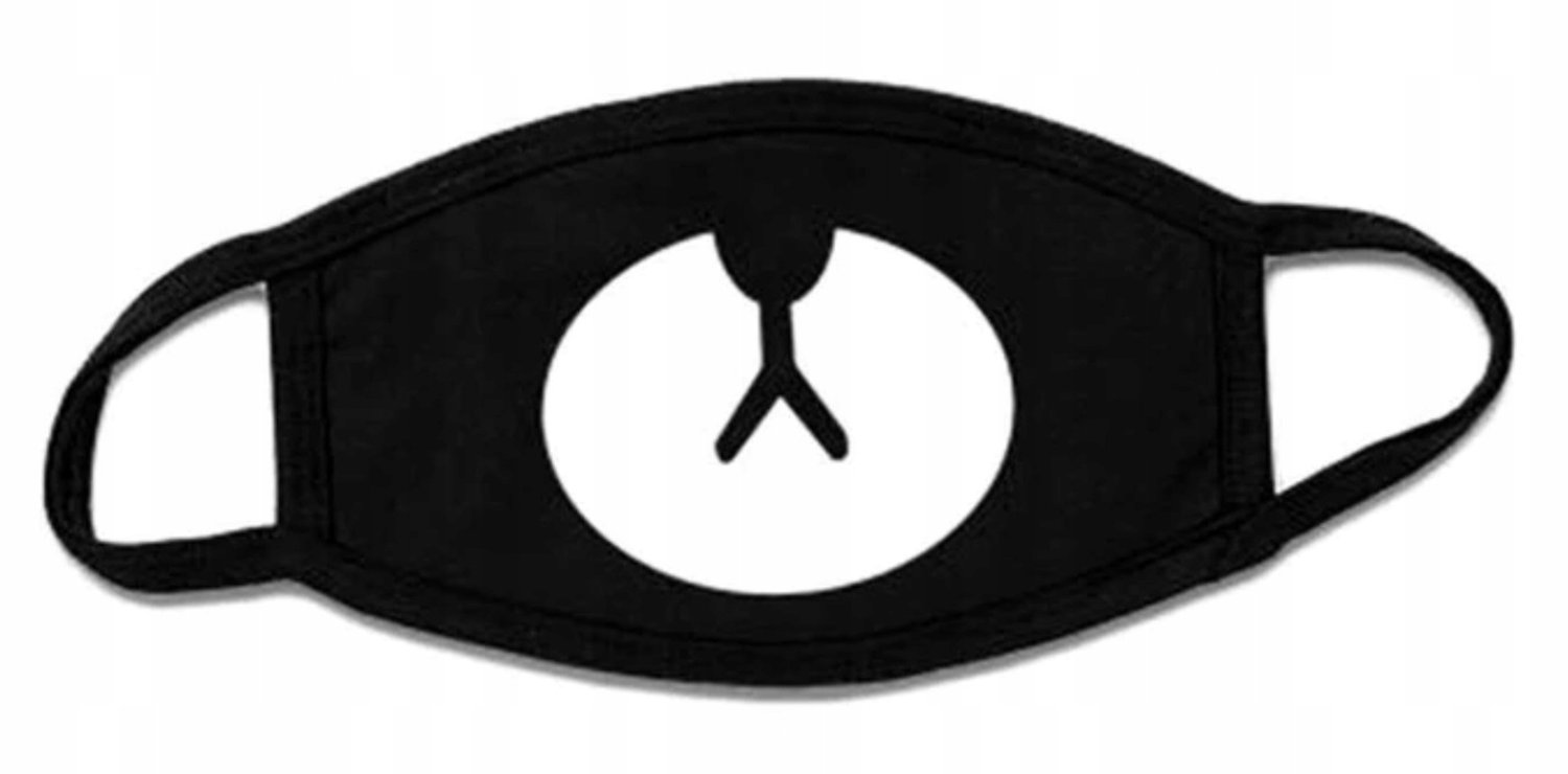 Modieuze Cosplay Anime Muis Gezichtsmasker - Ademend & Herbruikbaar