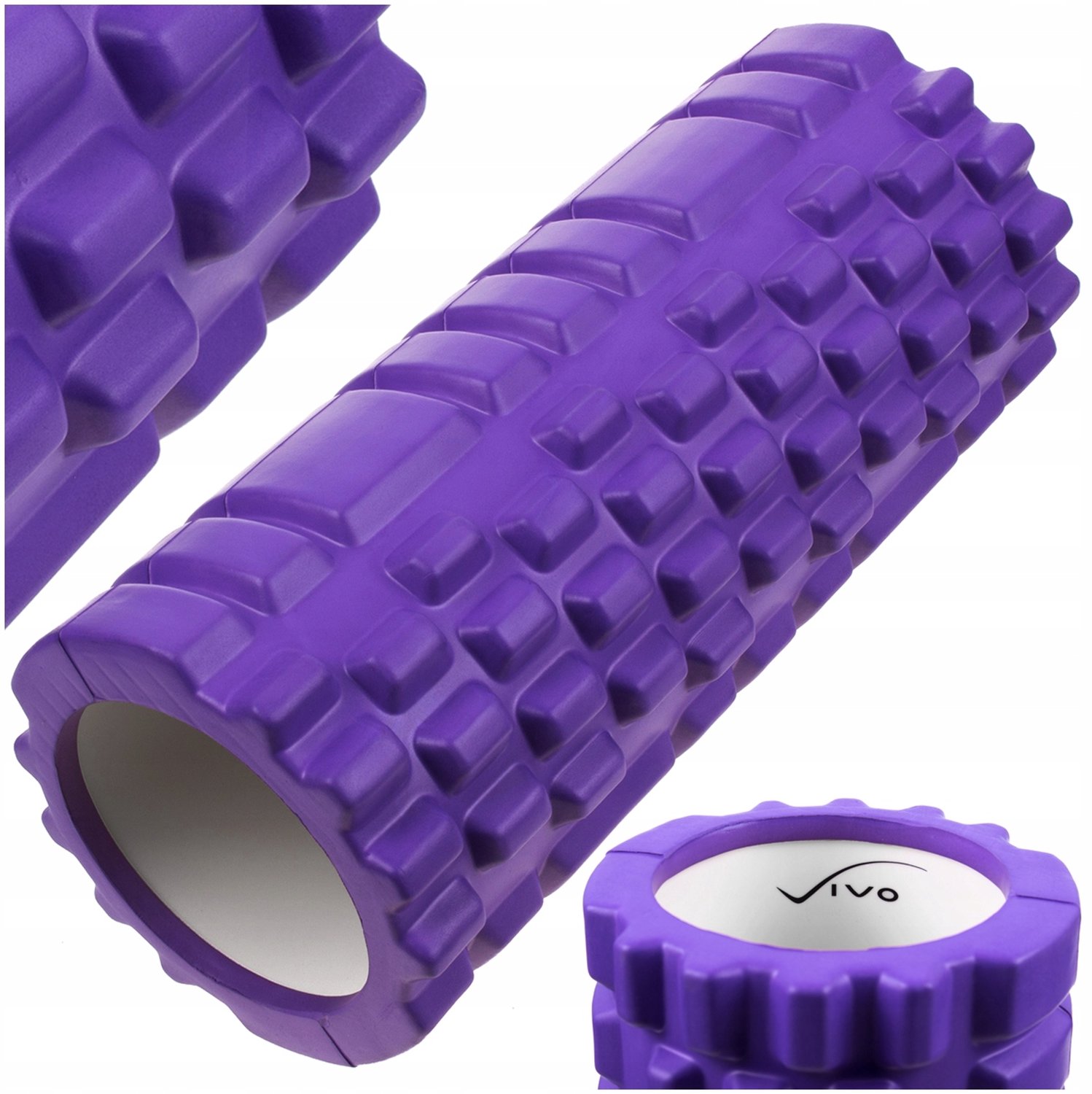 Vivo Yogaroller 33cm - Fitness Massage Roller met Noppen