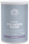 Blauwe pot Mattisson Marine Collageen Blend met 300 gram poeder.