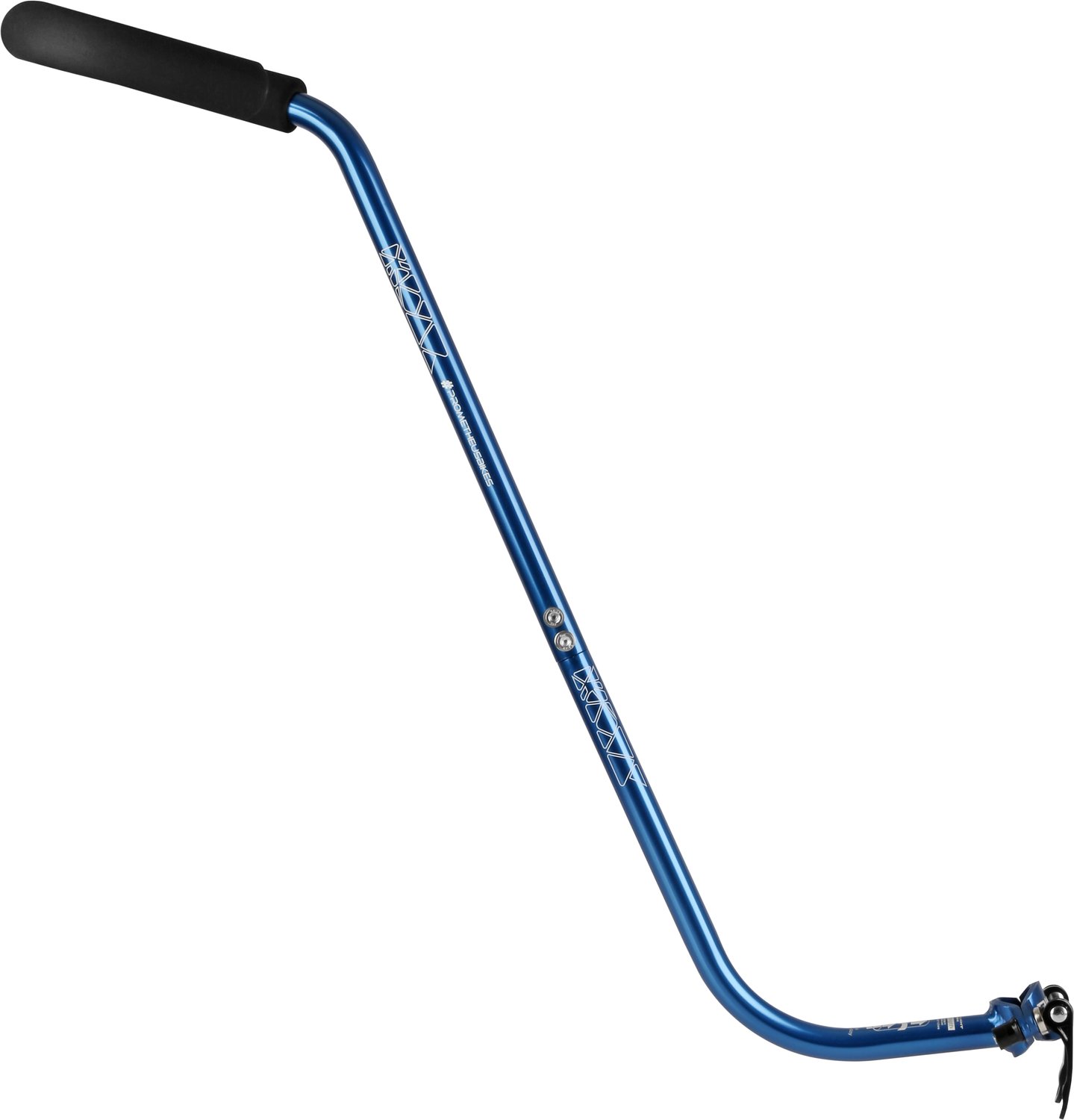 PRO Duwstang kinderfiets - Superlicht 450 g - Alu 10-20 inch - Blauw