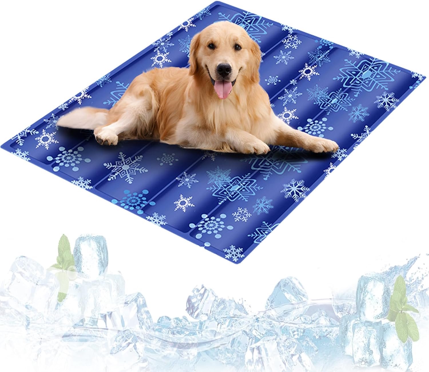 Famanu - Koelmat voor honden - Houdt je huisdier comfortabel tijdens warme dagen - Kratzfest en duurzaam - 40 x 60 cm
