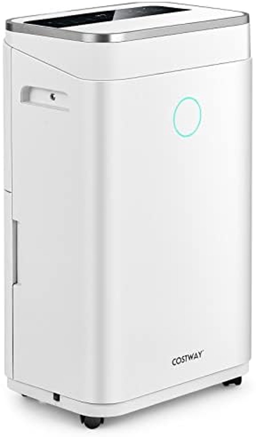 Luchtontvochtiger Mobiel - 25 Liter Per Dag Capaciteit - 6,5 Liter Waterreservoir - Wit - Voor Thuis En Kantoor