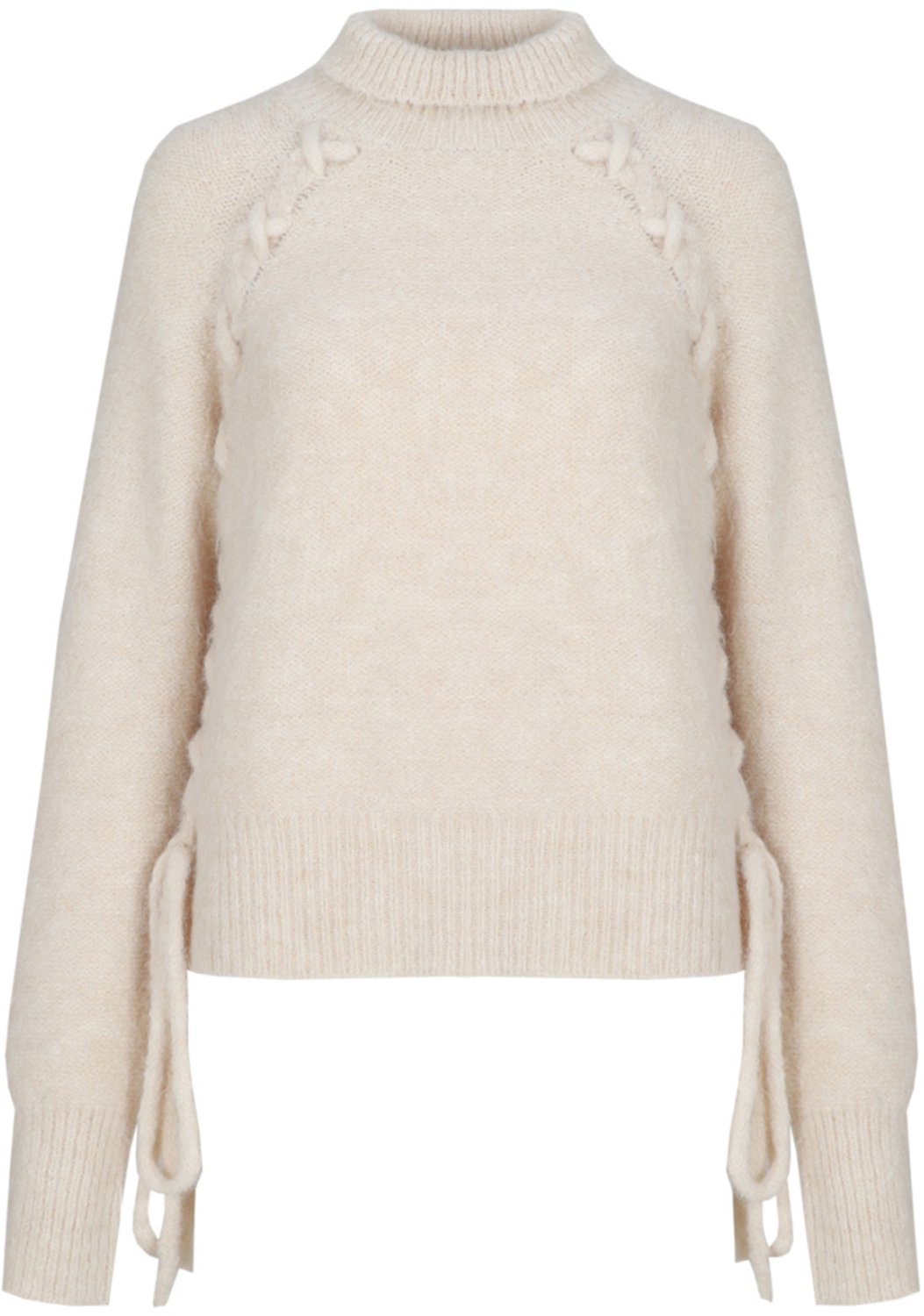Fluresk Trui Aimy Knit Sweater 26wvf06 402 Wood Ash Dames Maat - W34