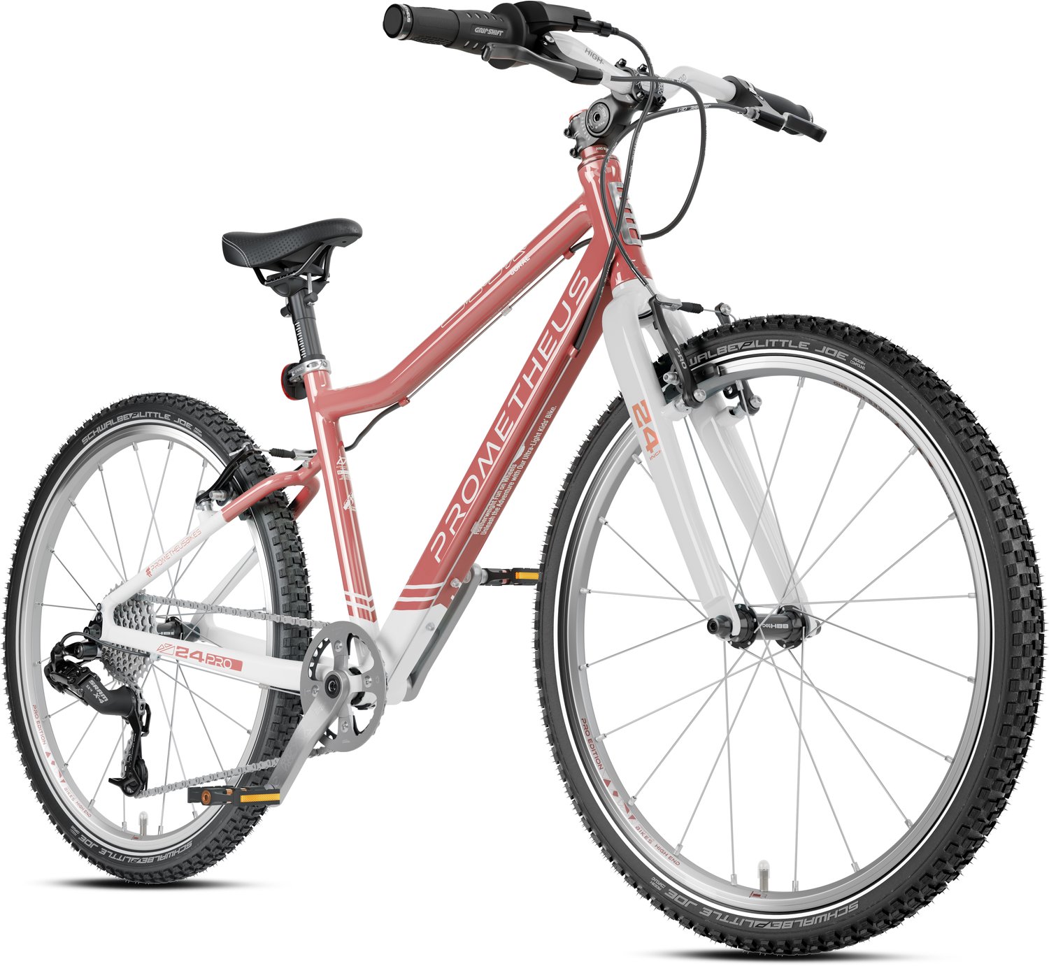 Meisjesfiets 24 inch - Vanaf 7-8 jaar - 9 kg - 8 versnellingen - PRO