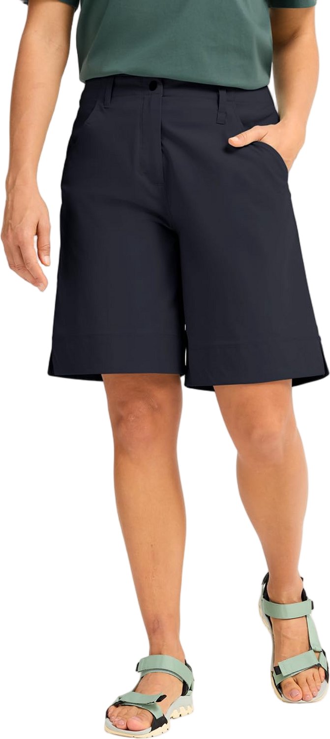 Jack Wolfskin Mahani Shorts W Dark 42 Blauw