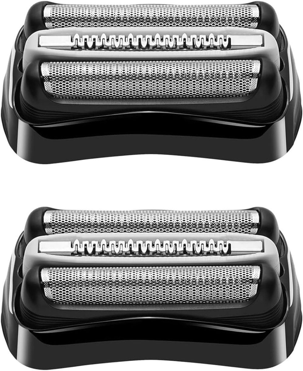 2 Stuks Mannen Elektrische 32B Scheerkoppen Compatibel Voor Series 3 (380s-4 3040s 300s 301s 310s 3000s 3020s 3030s 3040s 3050cc 3080s 320s330s 370cc 380s 390cc En Andere Modellen)