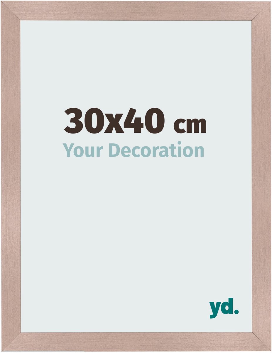 Your Decoration - Fotolijst 30x40 cm - MDF - Oudroze - Bologna
