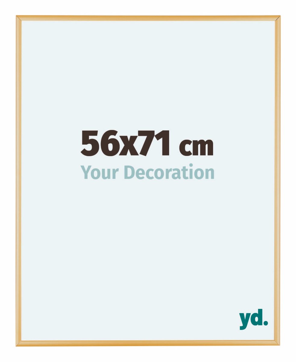 yd. Your Decoration - Fotolijst 56x71 cm - Aluminium - Goud Vintage - Kent