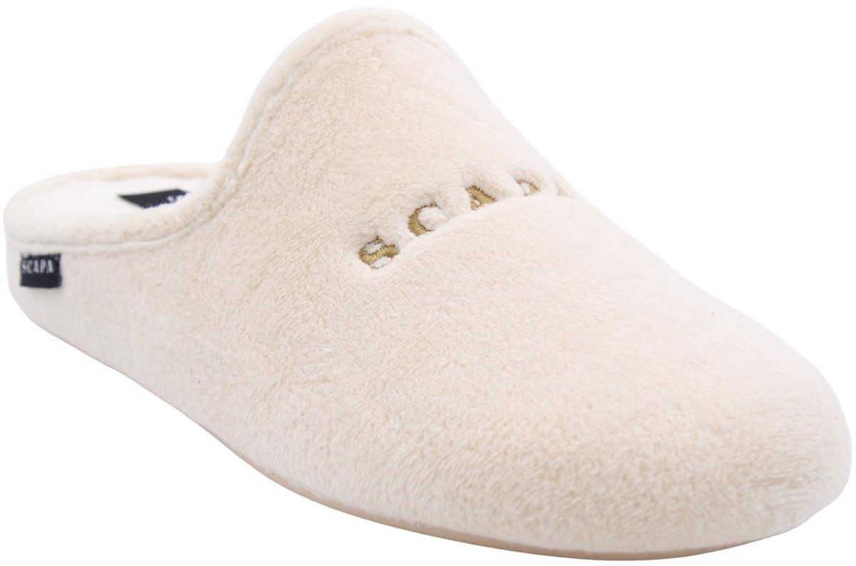 Scapa - Pantoffels - Crème - Vrouwen - Maat 42 -