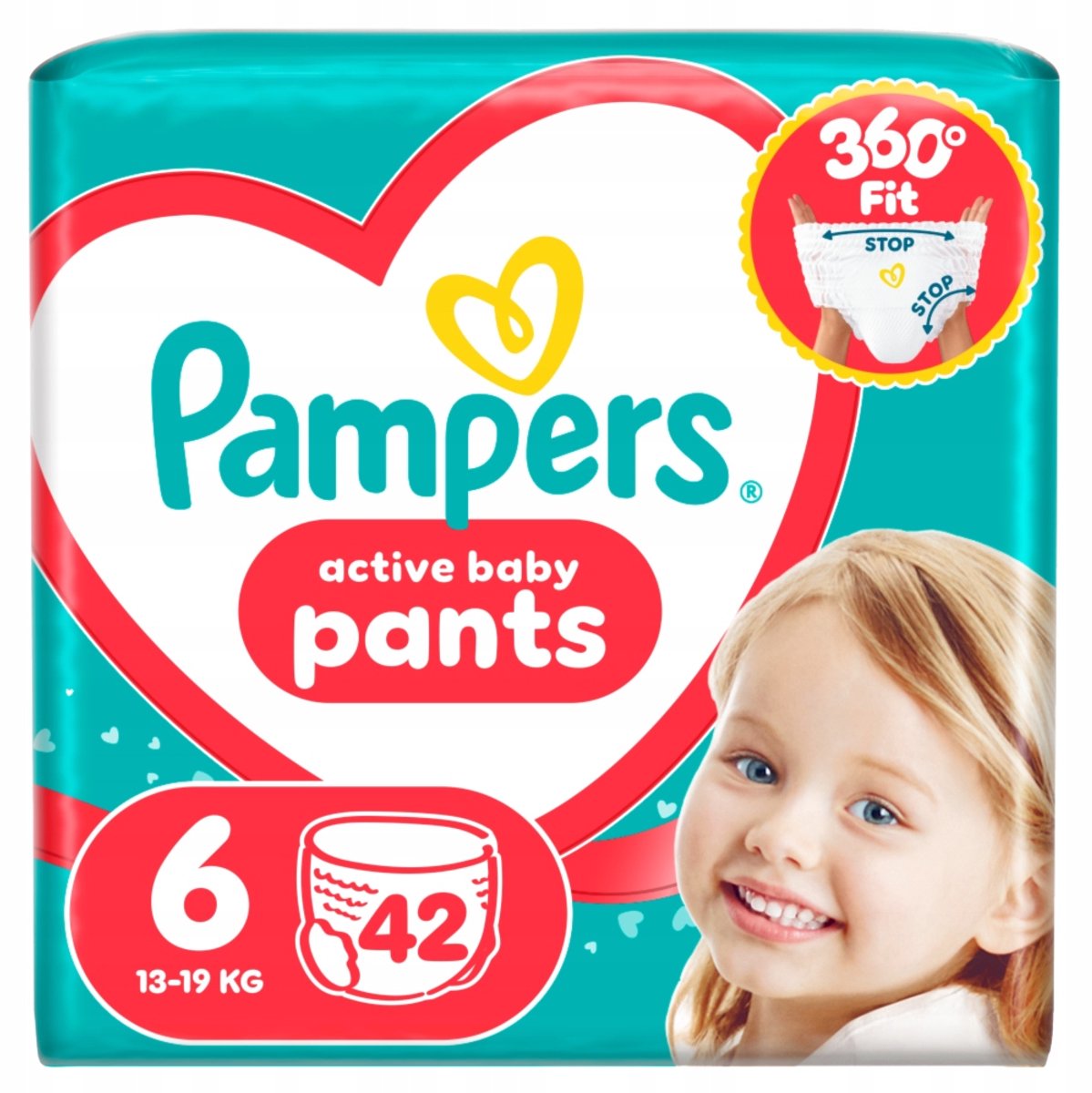 Pampers Active Baby luierbroekjes maat 6 | 44 stuks