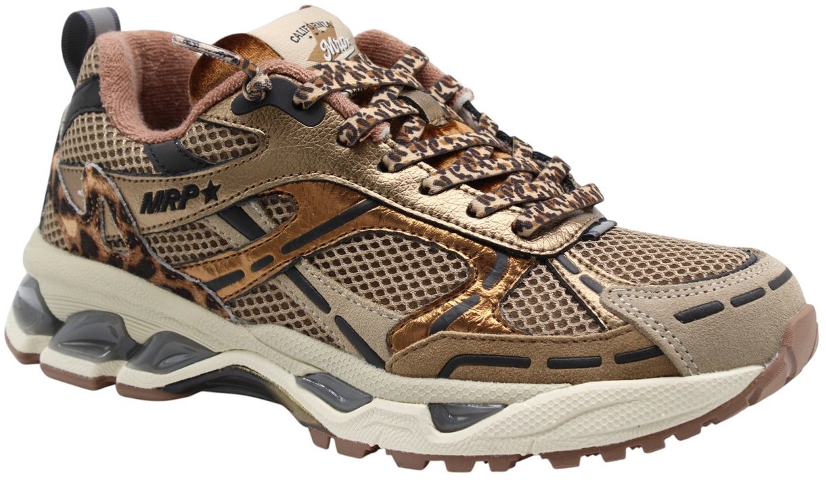 MRP Melrose Sneakers - Leatherlook - Dames - Brons - Maat 39