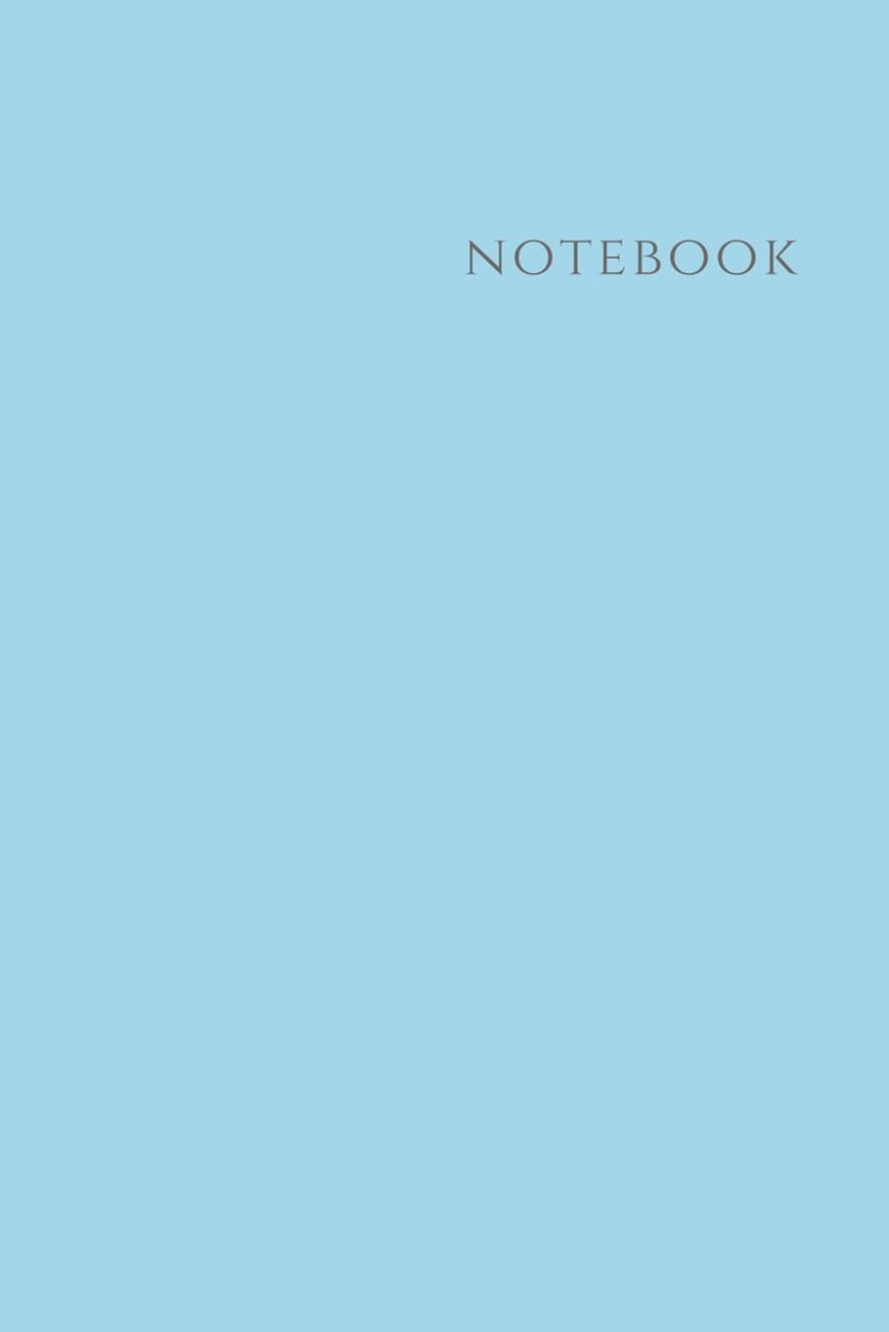 Notitieboek Dotted Flexi Babyblauw - Zachte kaft - Veelzijdig voor creativiteit - ShopVlot