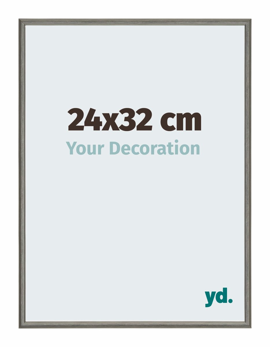 yd. Your Decoration - Fotolijst 24x32 cm - Aluminium - Mercury Structuur - New York