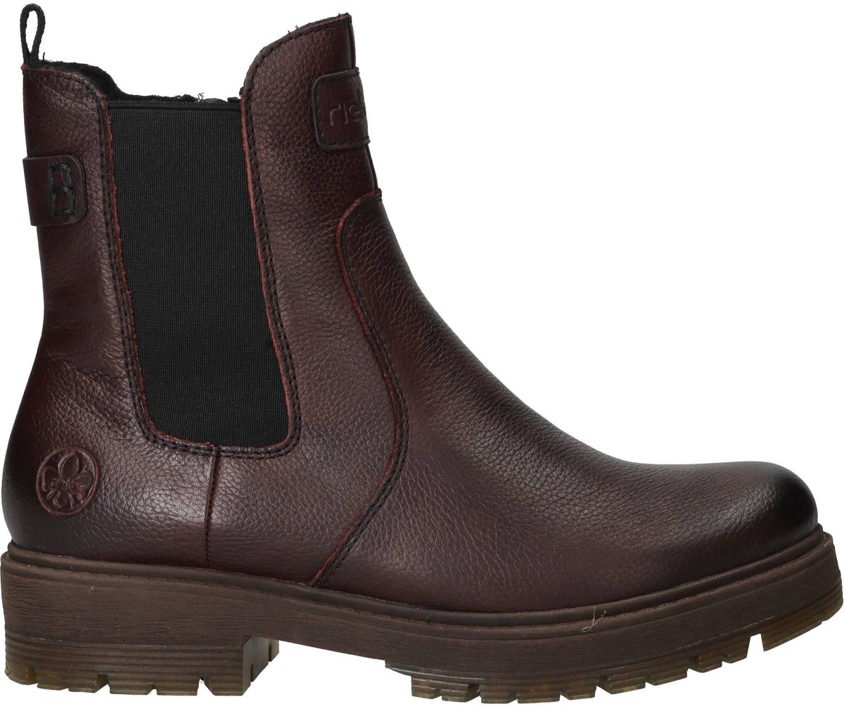 Rieker Chelseaboots - Dames - Rood - Maat:43