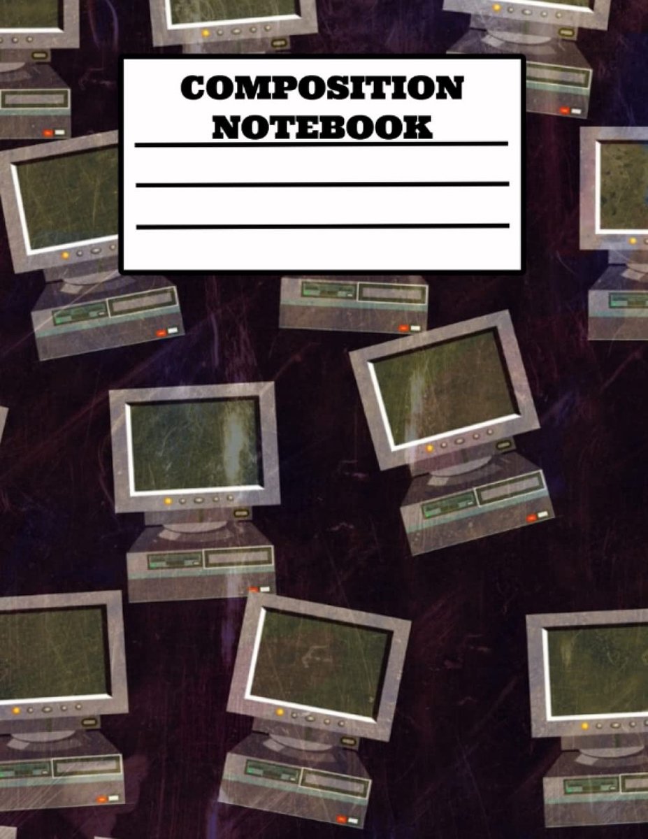 Computer Composition Notebook: Computer Composition Notebook College Ruled 8.5 x 11 Journal Writing Note - ShopVlot