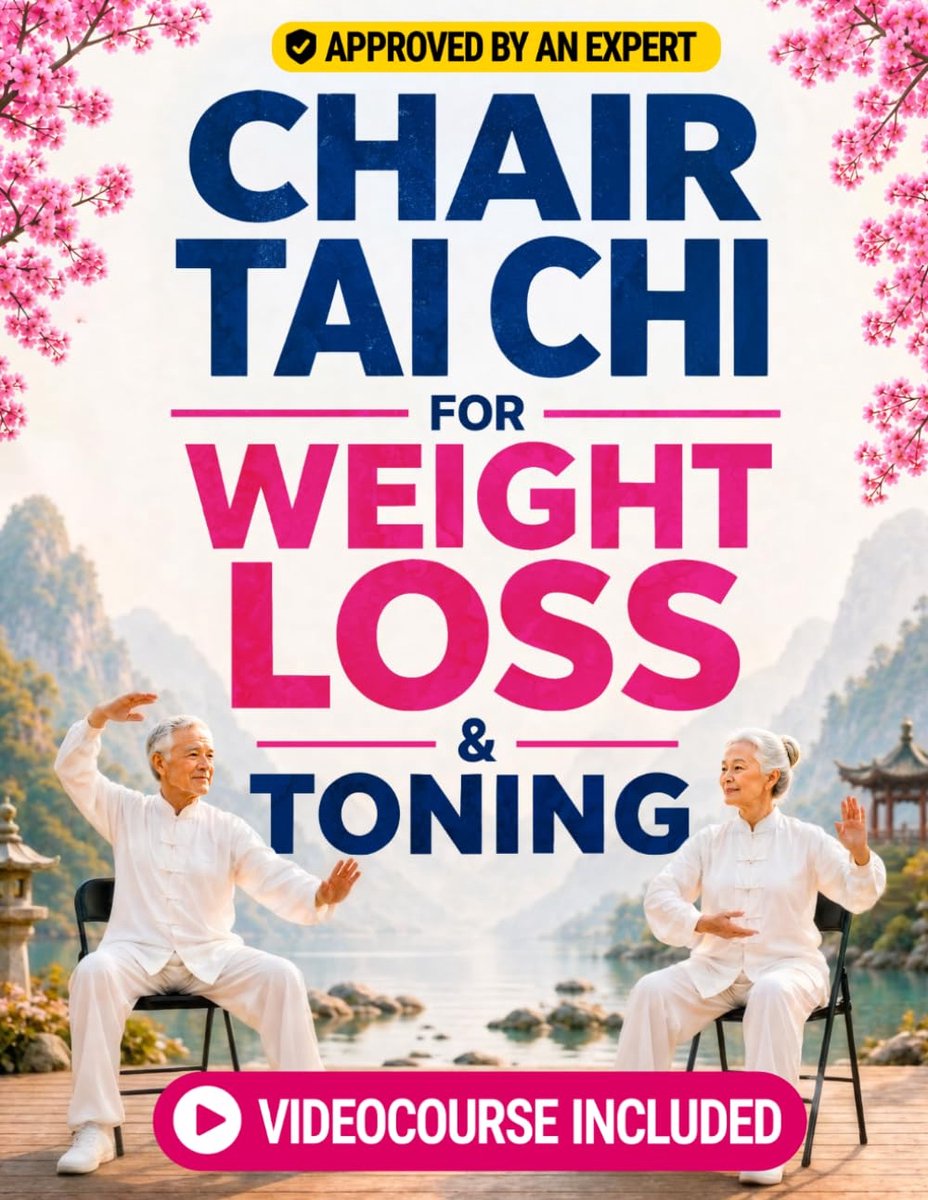 Chair Tai Chi for Weight Loss and Toning: A 28-Day Full-Body Program with Step-by-Step Guidance to Lose Weight, Tone - ShopVlot