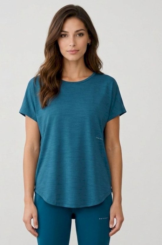 RÖHNISCH - motion tee - Training t-shirt korte mouw dames - Lichtblauw van Röhnisch — afbeelding 3