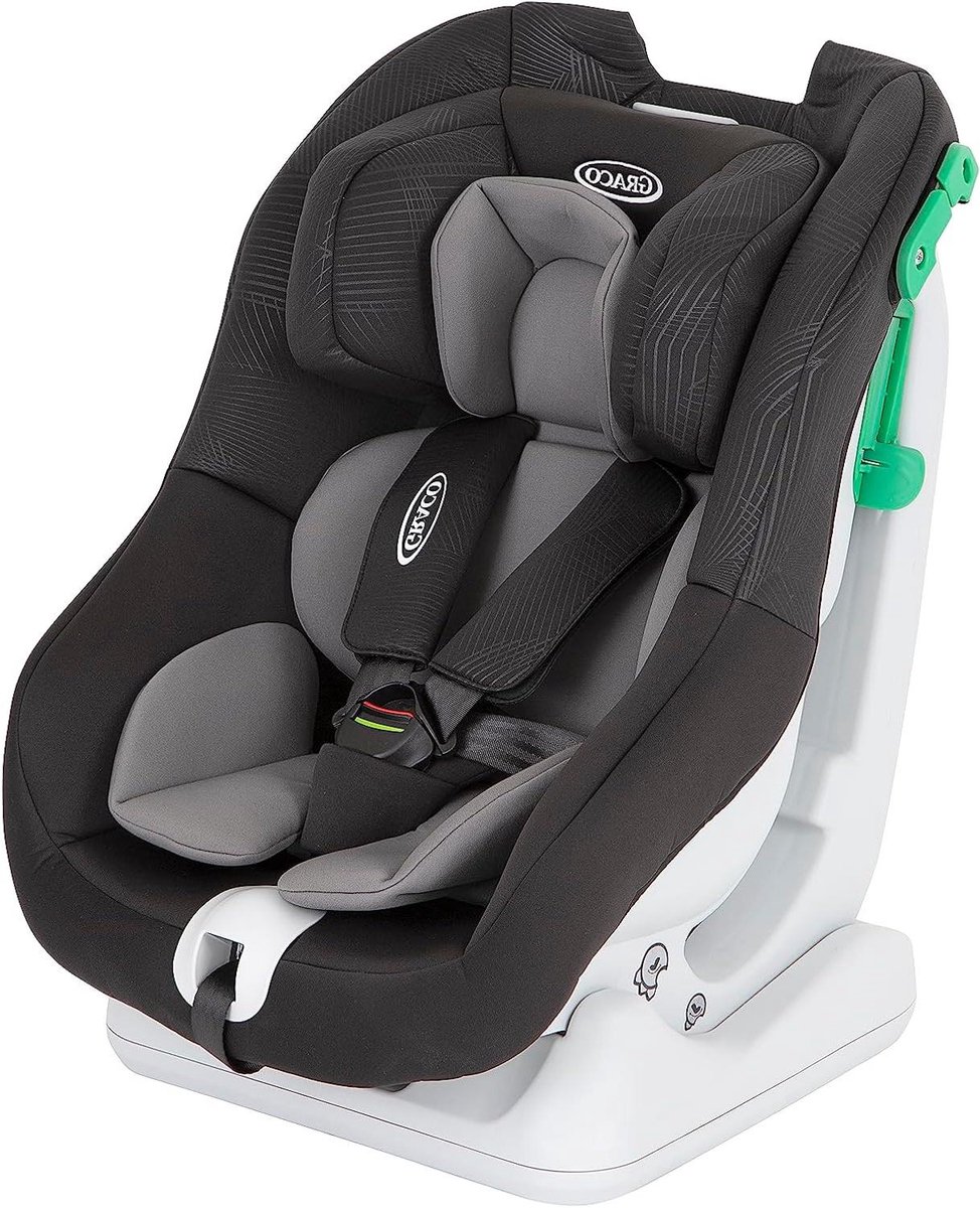 Autostoeltje - Kinderzitje Peuter - Veilig Reizen - Langer Achterwaarts - 40-105 cm - Zwart